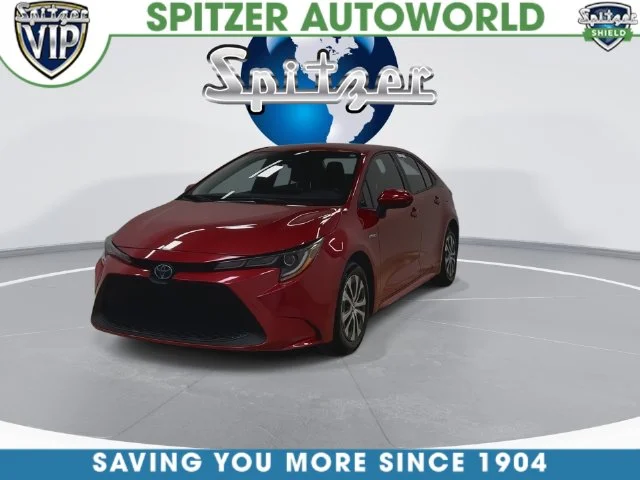 Used 2021 Red Toyota LE image 8