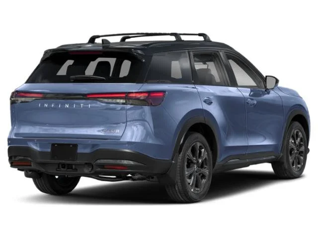 New 2027 Moonbow Blue/Black Obsidian INFINITI Autograph AWD image 2