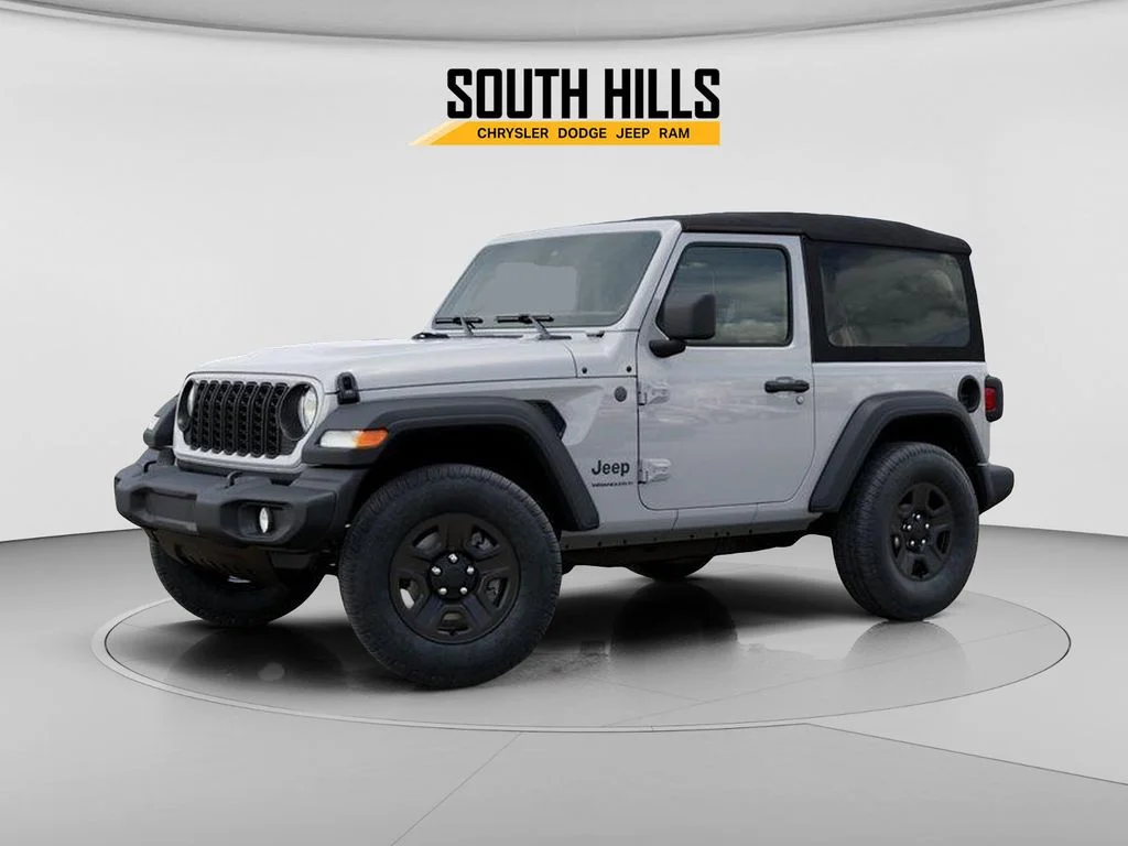 New 2026 Bright White Clear-Coat Exterior Paint Jeep Sport image 2