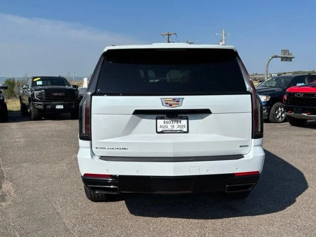 Used 2026 Vibrant White Tricoat Cadillac Sport image 4
