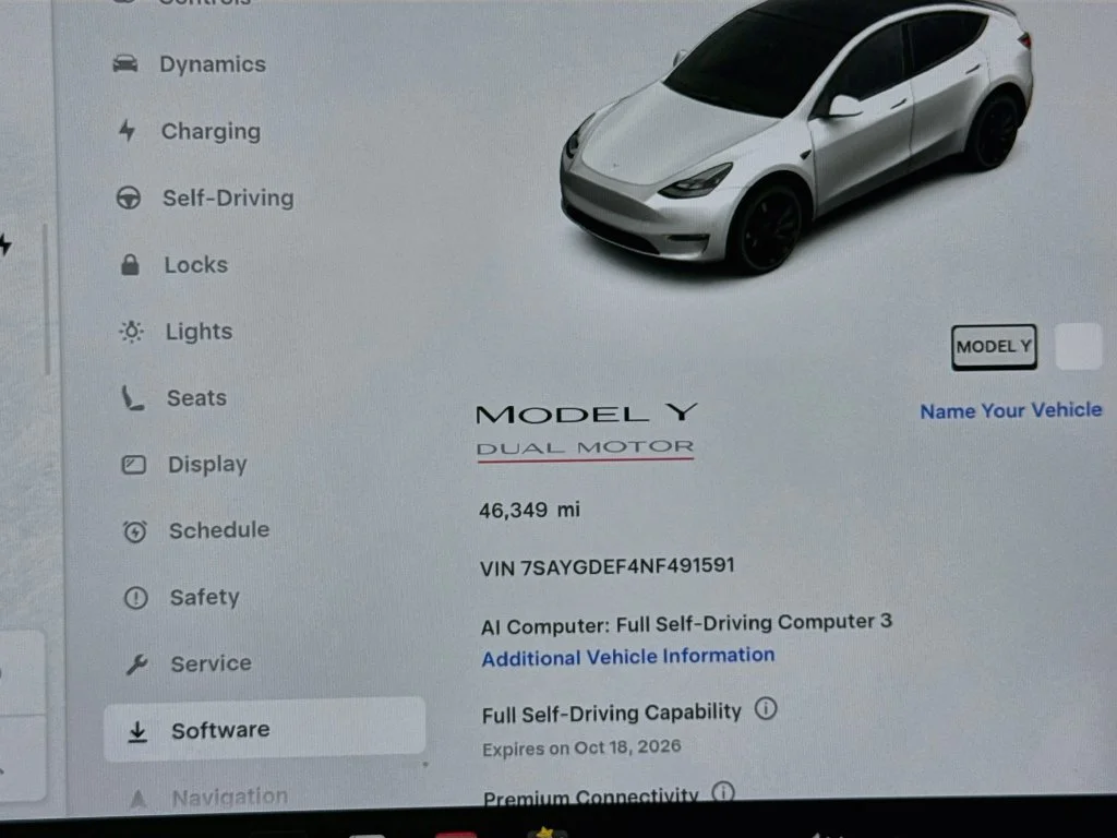 Used 2022 White Tesla Performance image 12