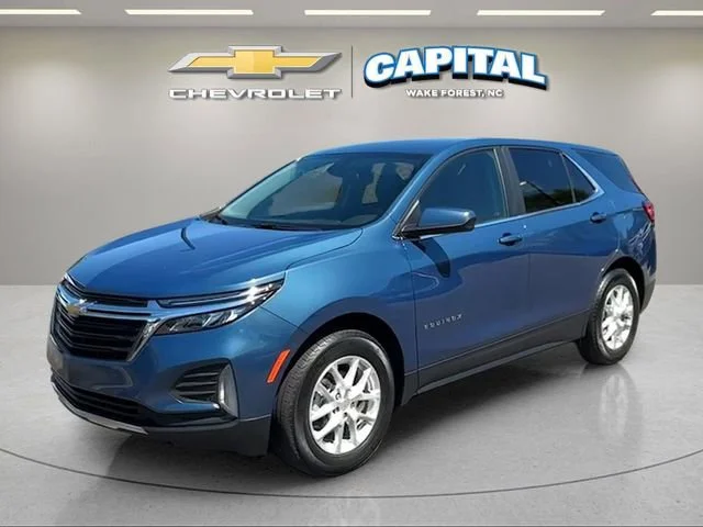 Used 2024 Lakeshore Blue Metallic Chevrolet LT image 1