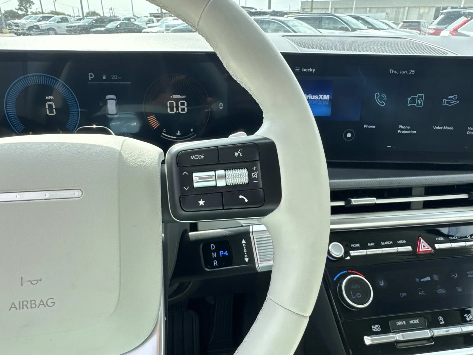 Used 2025 Serenity White Hyundai SEL image 23