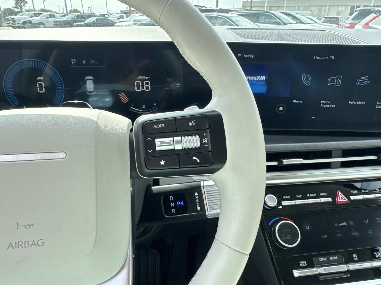 Used 2025 Serenity White Hyundai SEL image 23