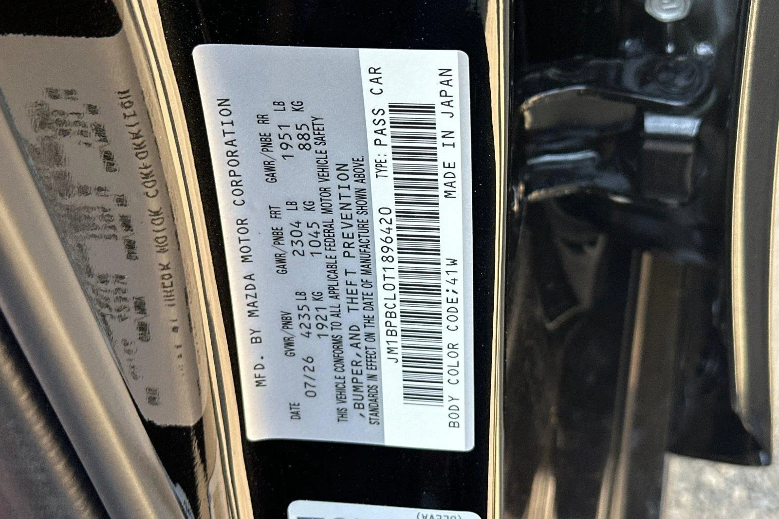 New 2026 Jet Black Mica Mazda 2.5 S Carbon Edition AWD image 32