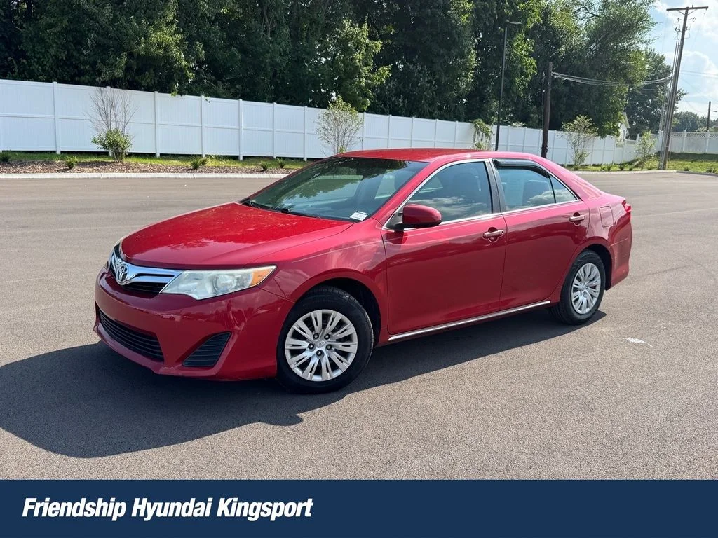 Used 2013 Red Toyota LE image 1