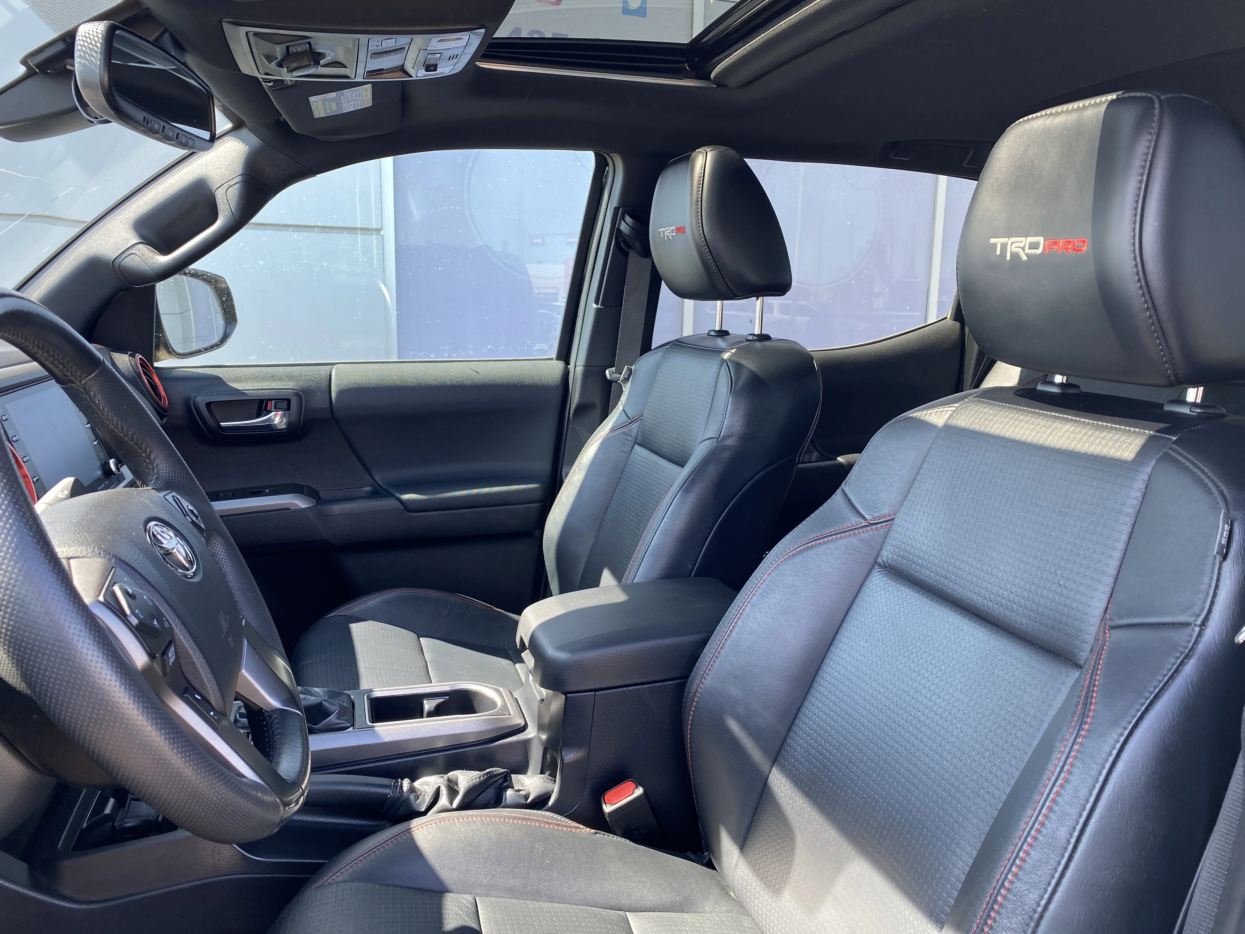 Certified Used 2023 Black Toyota TRD PRO * LEATHER * SUNROOF * NAVIGATION * image 8