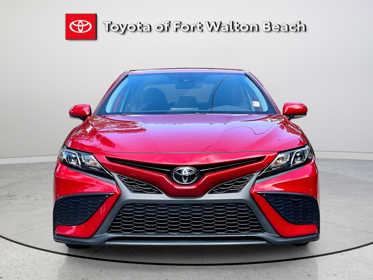 Used 2024 Red Toyota SE image 3