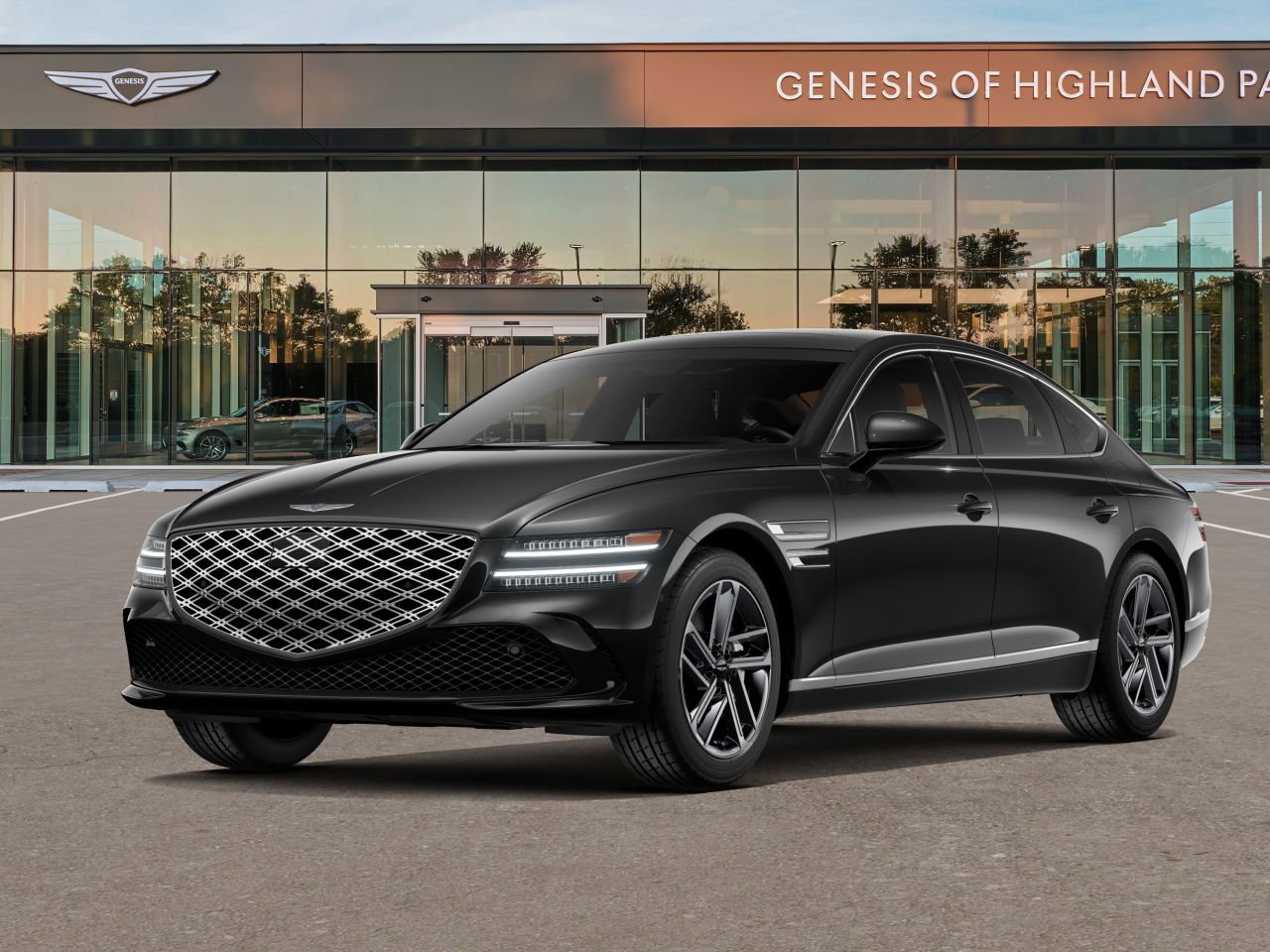 Vik Black 2026 Genesis G80 2.5T Advanced AWD Sedan All-Wheel Drive