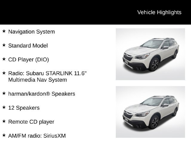 Used 2022 White Subaru Touring XT image 8