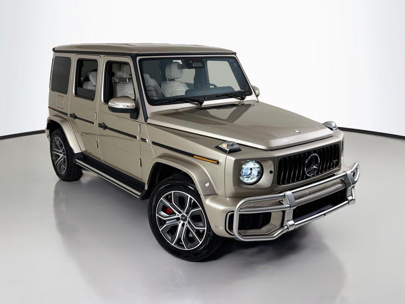 Used 2026 MANUFAKTUR Desert Silver Metallic Mercedes-Benz AMG® G 63 | AMG® Cross Spoke Wheels | Performance Pkg image 48