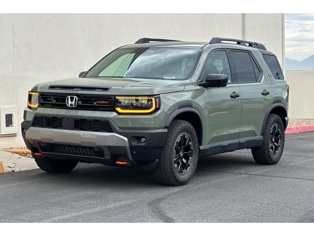 New 2026 Ash Green Metallic Honda TrailSport Elite image 9