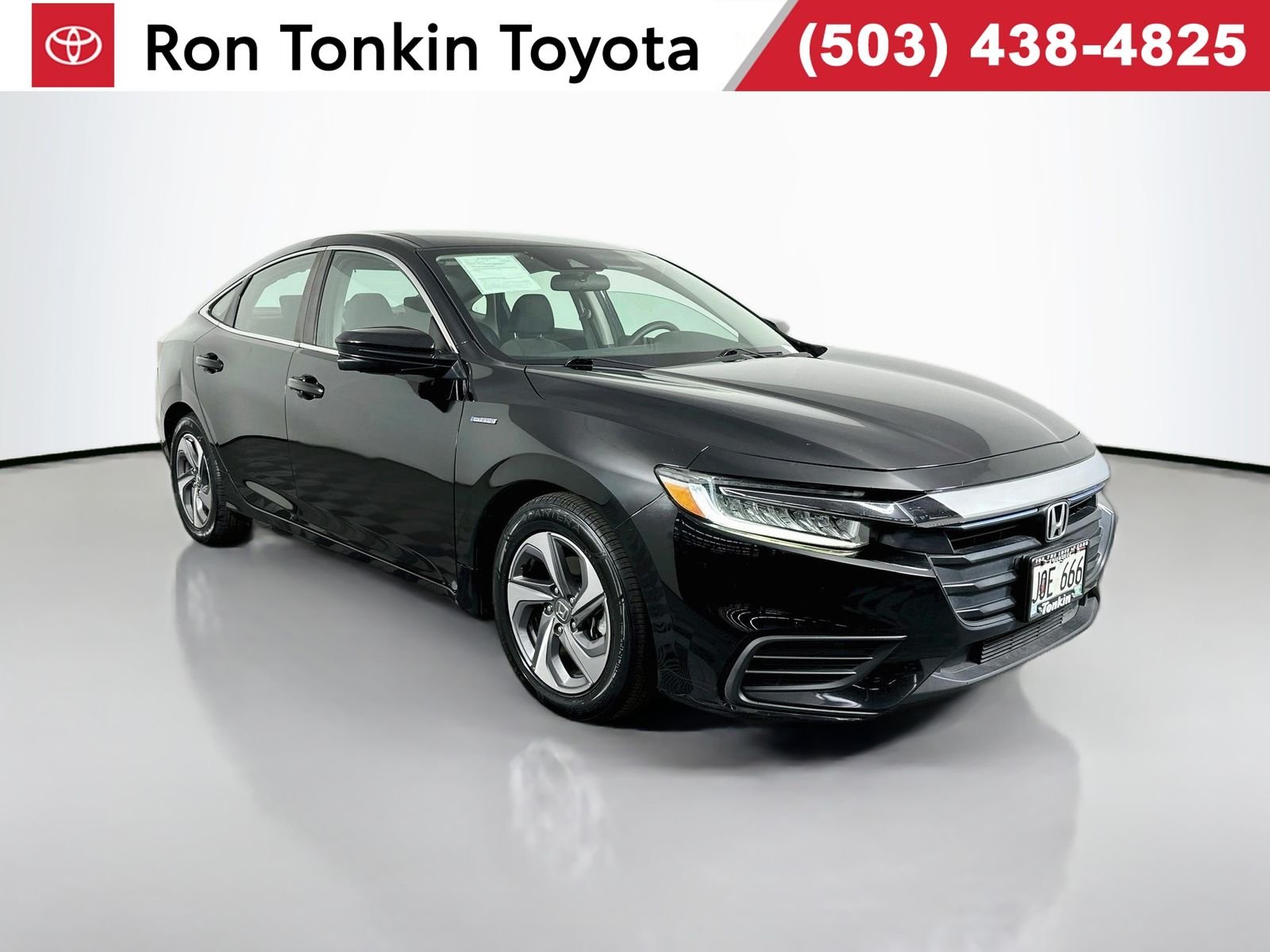 Used 2019 Crystal Black Pearl Honda EX image 1