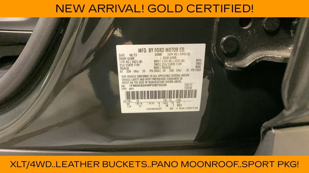 Certified Used 2023 Green Metallic Ford XLT image 52