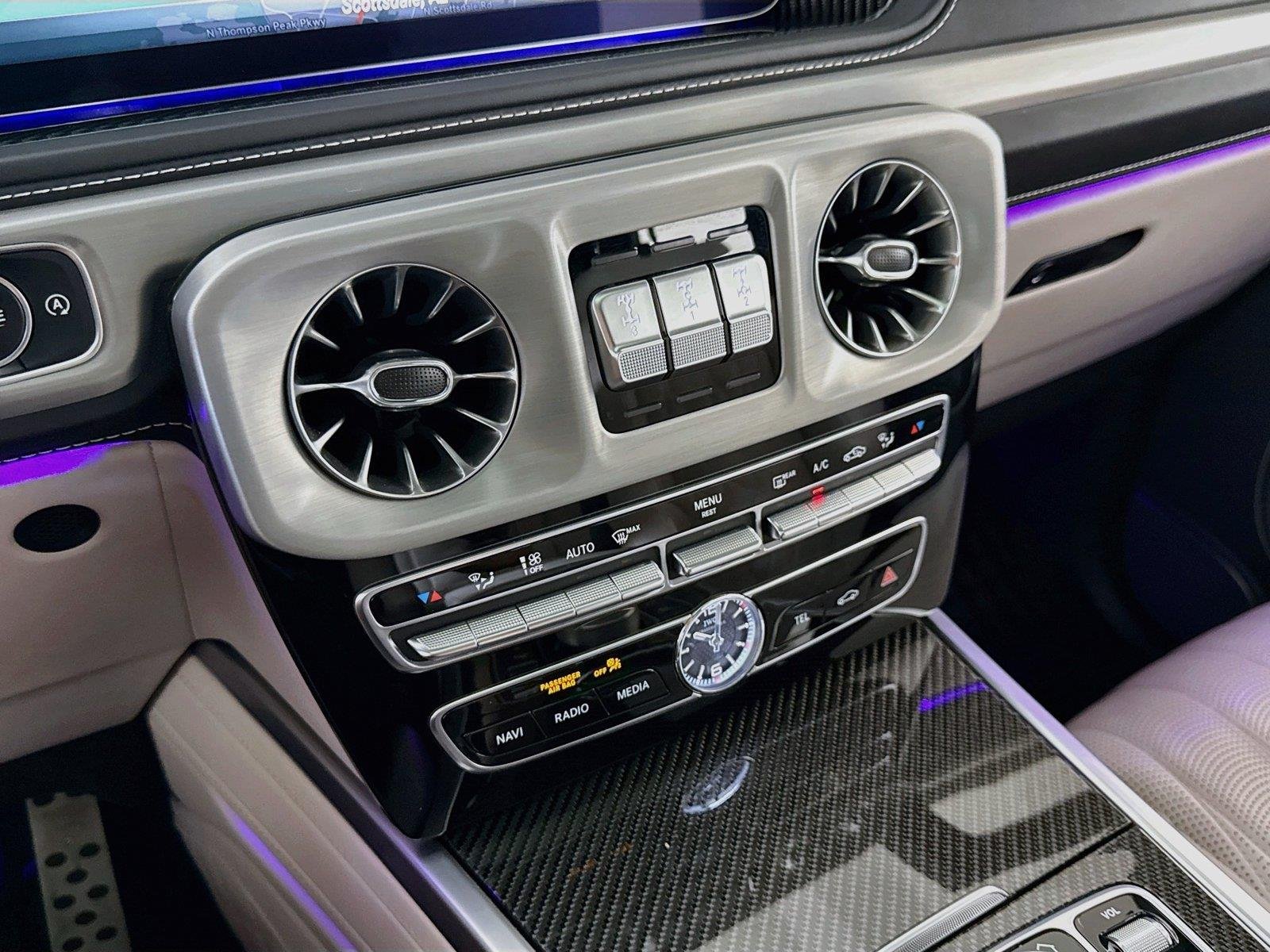 Used 2020 designo Night Black Magno Mercedes-Benz AMG® G 63 | Brabus Widebody | Factory Matte Black image 19