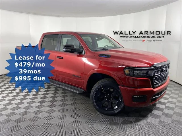 New 2026 Molten Red Pearl-Coat Exterior Paint RAM BIG HORN image 1