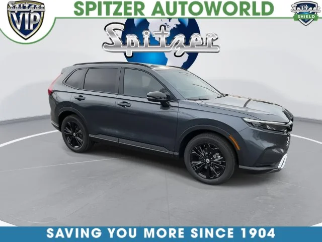New 2027 Meteorite Gray Metallic Honda Sport Touring Hybrid AWD image 17