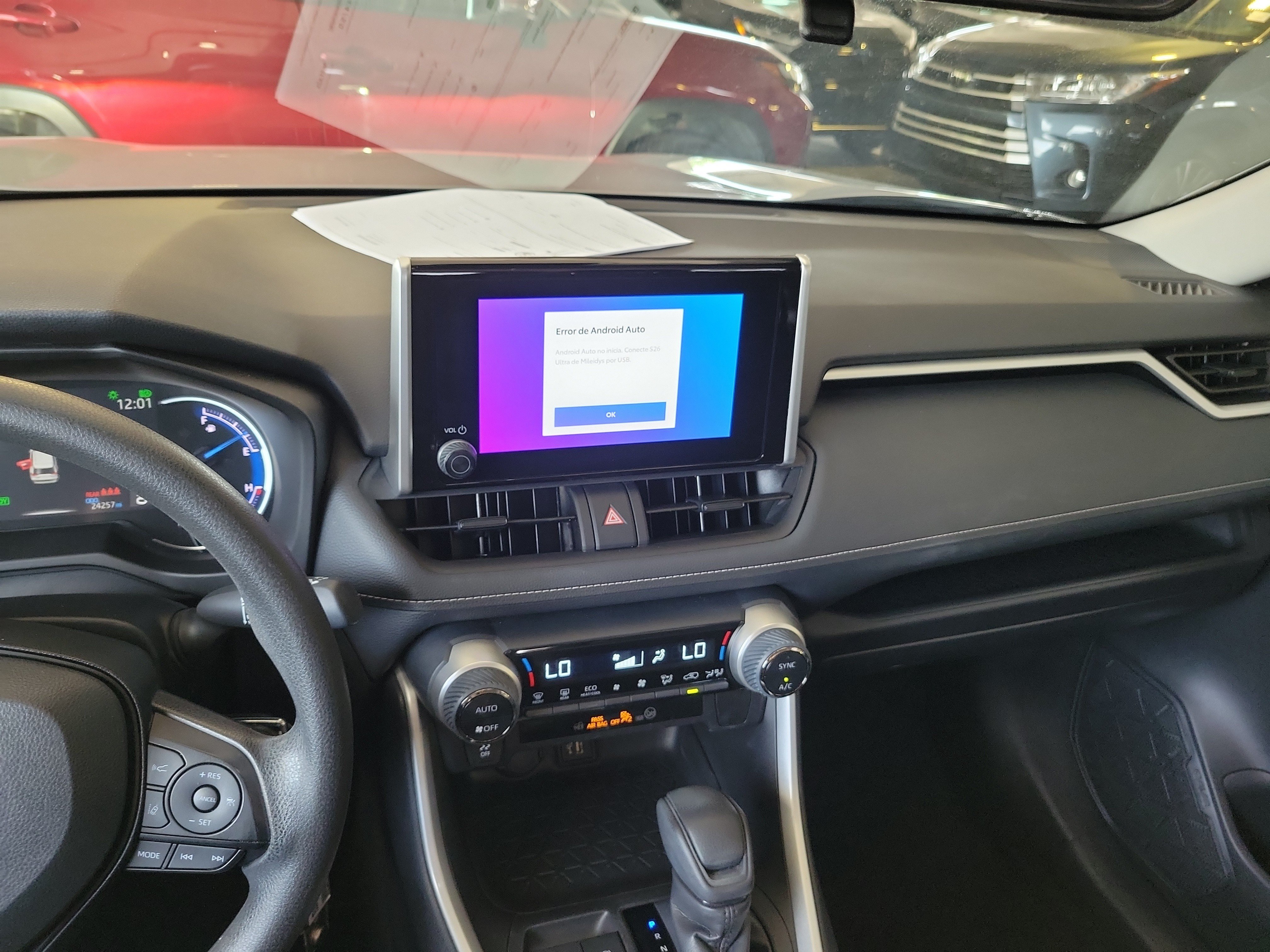 Used 2024 Silver Sky Metallic Toyota Hybrid LE image 17