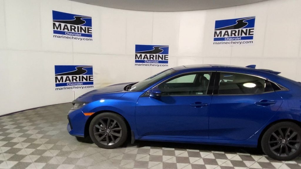 Used 2020 Blue Honda EX-L image 7