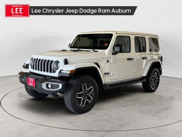 New 2026 White Jeep Sahara image 1