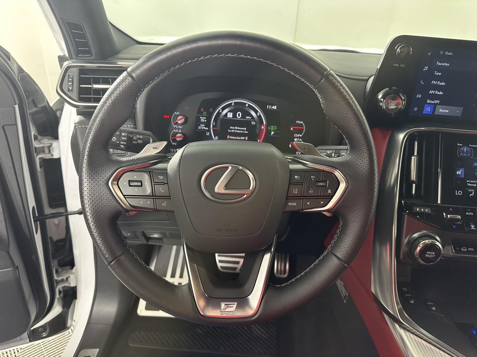 Used 2024 Ultra White Lexus LX 600 F SPORT image 14