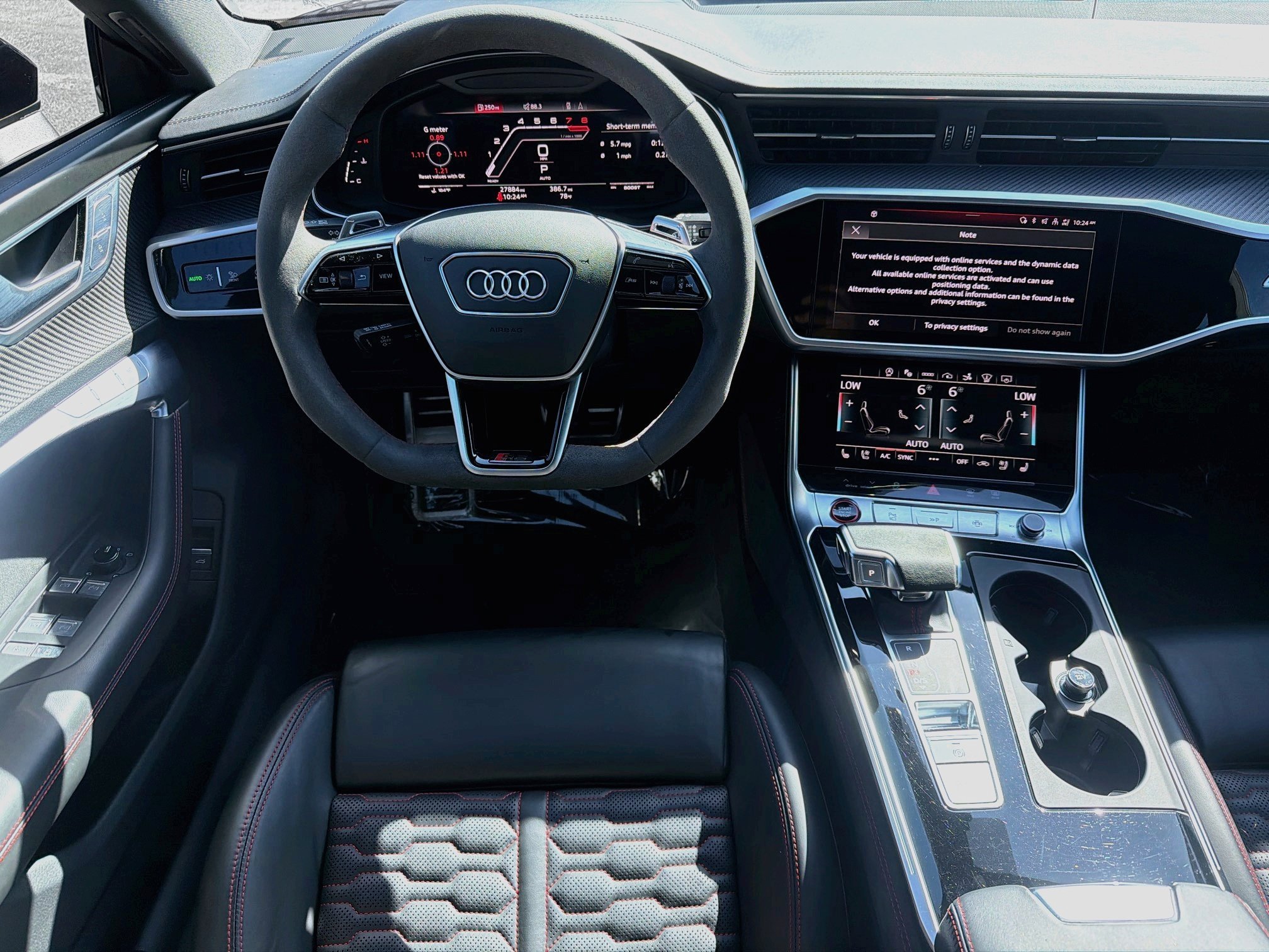 Used 2023 Black Crystal Audi 4.0T image 17