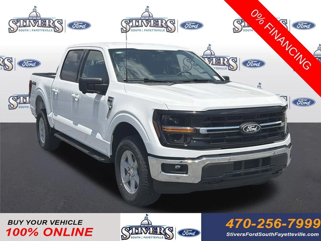 New 2026 White Ford XLT image 1
