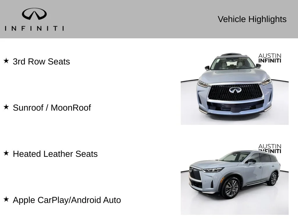 Certified Used 2027 Gray INFINITI LUXE image 3