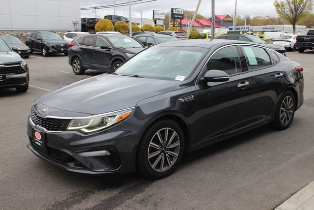 Used 2019 Kia Optima EX with VIN 5XXGU4L13KG314077 for sale in Cranston, RI