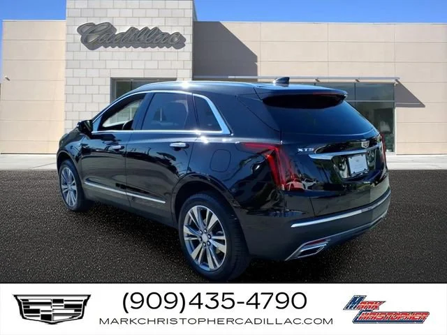 Used 2025 Stellar Black Metallic Cadillac Premium Luxury image 3