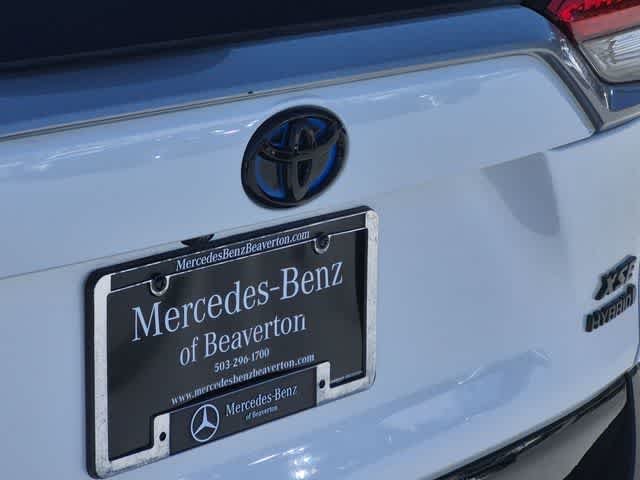 Used 2023 Wind Chill Pearl/Midnight Black Metallic Toyota Hybrid XSE image 11