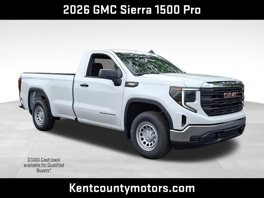 2026 GMC Sierra 2WD Regular Cab Standard Box Pro's photo