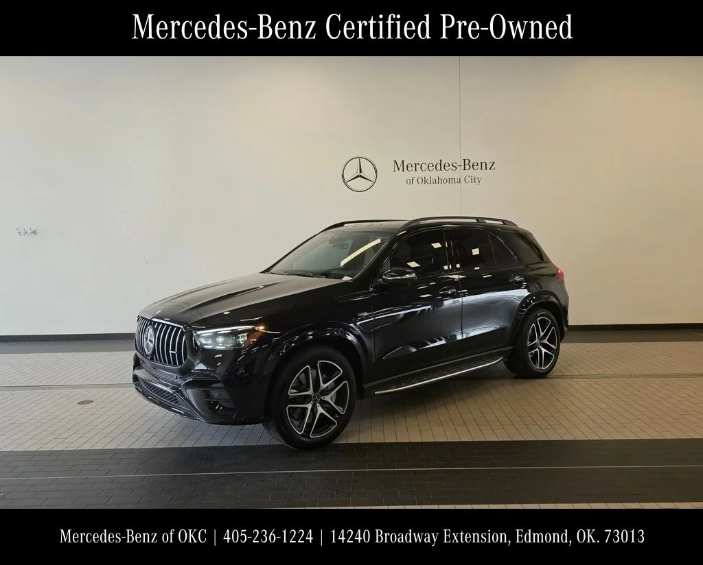 Certified Used 2025 Black Mercedes-Benz GLE 53 AMG® image 1