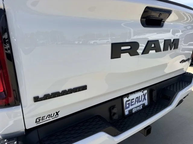 New 2027 Bright White Clear-Coat Exterior Paint RAM Laramie image 18