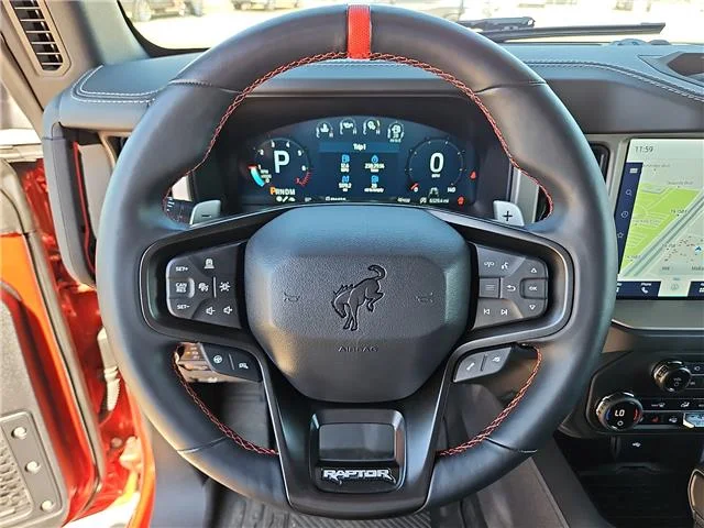 Used 2024 Hot Pepper Red Metallic Tinted Clearcoat Ford Raptor 4x4 image 14