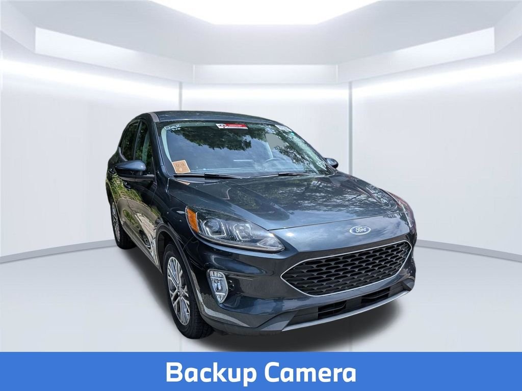 Used 2022 Blue Metallic Ford SEL image 5