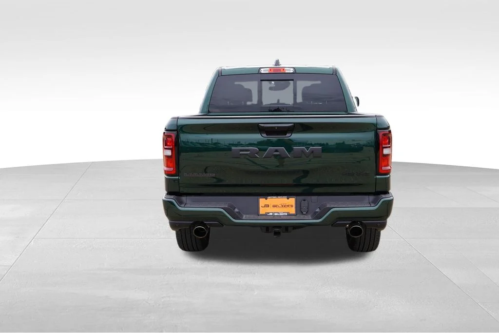 New 2026 Serrano-Green Metallic Exterior Paint RAM Laramie image 4