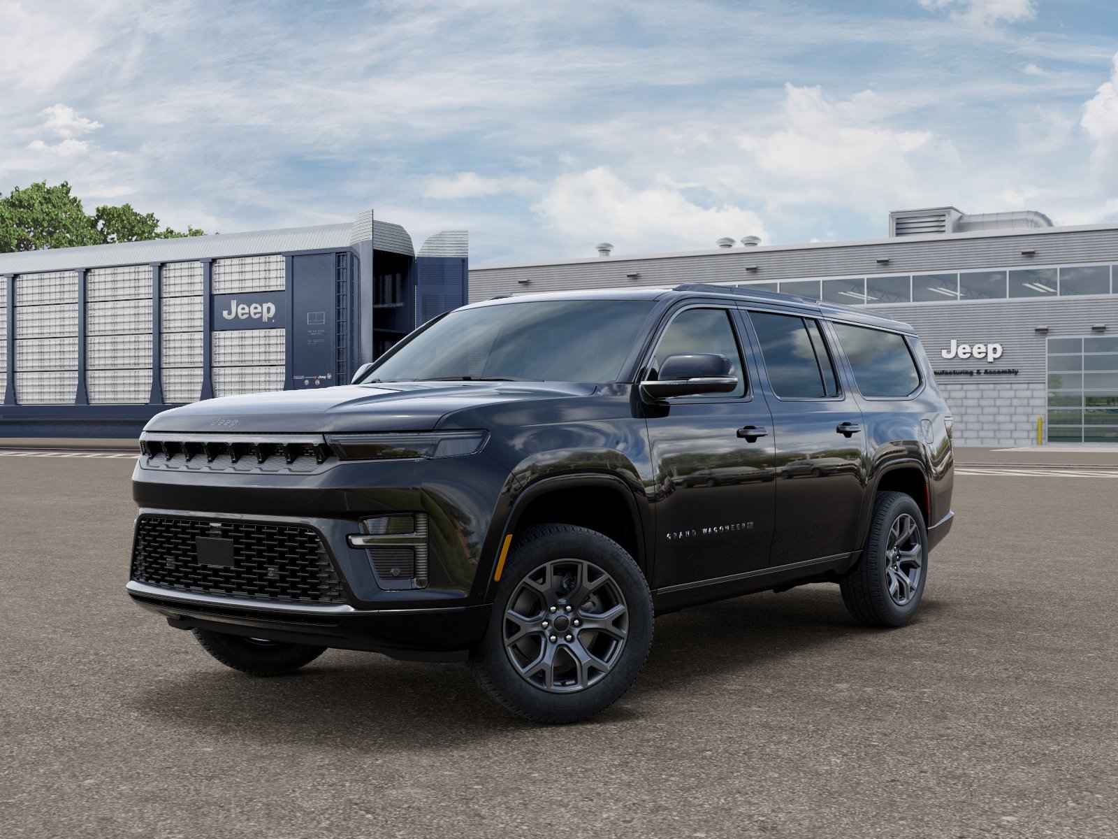 New 2026 High Gloss Black Exterior Paint Jeep Grand Wagoneer image 1