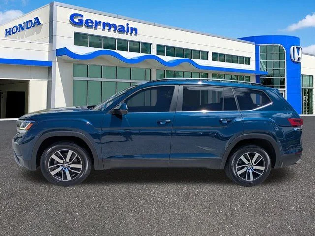 Used 2021 Blue Metallic Volkswagen 2.0T SE image 8