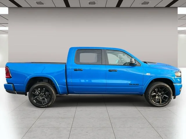 New 2026 Hydro Blue Pearl-Coat Exterior Paint RAM Laramie image 2