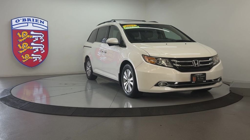 Used 2017 White Diamond Pearl Honda EX-L image 2