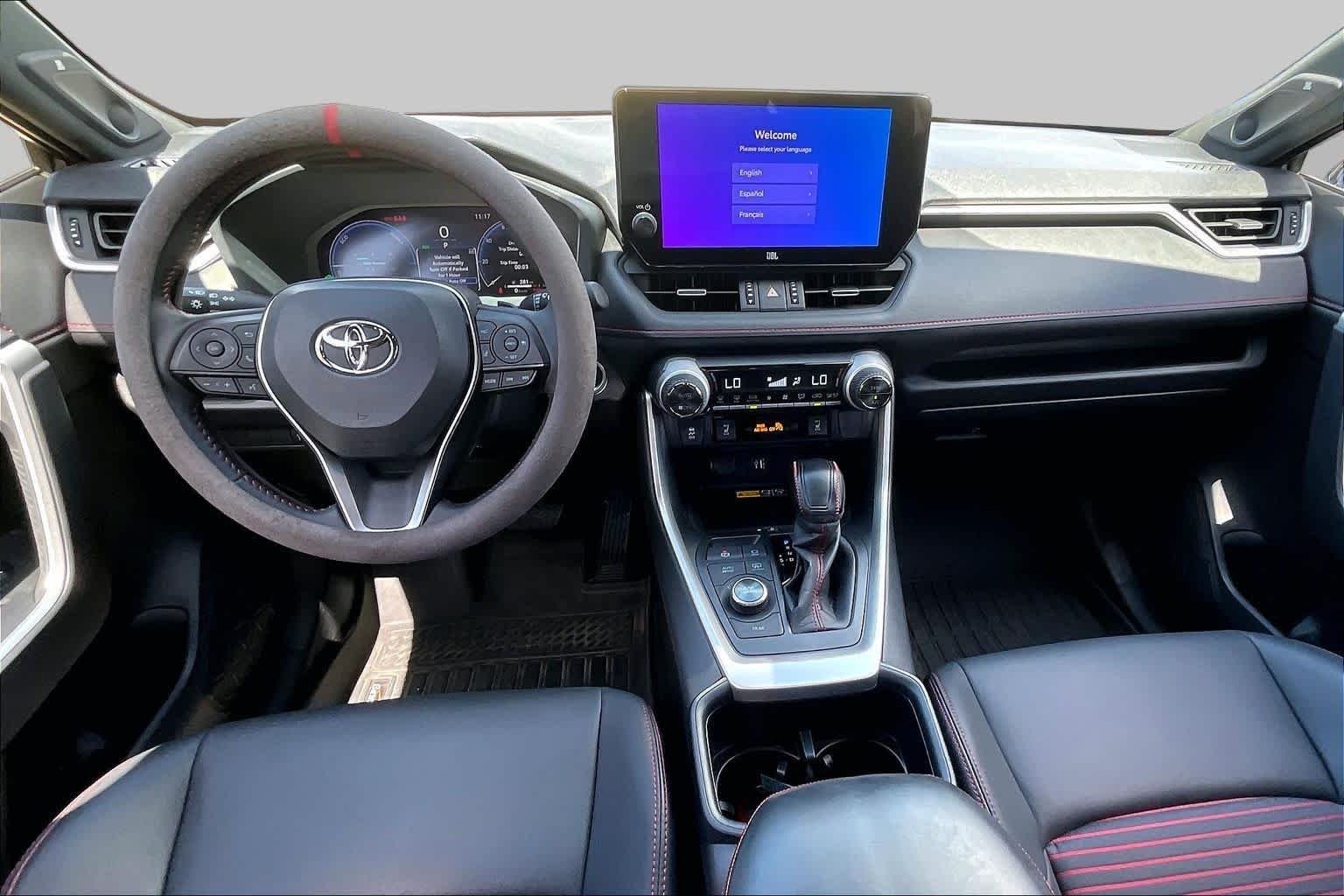 Used 2025 Supersonic Red/Midnight Black Metallic Toyota XSE image 16