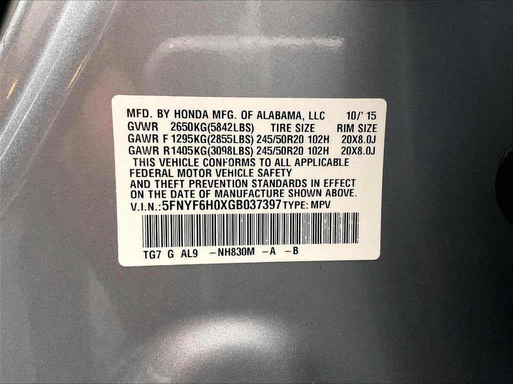 Used 2016 Silver Honda Elite image 37