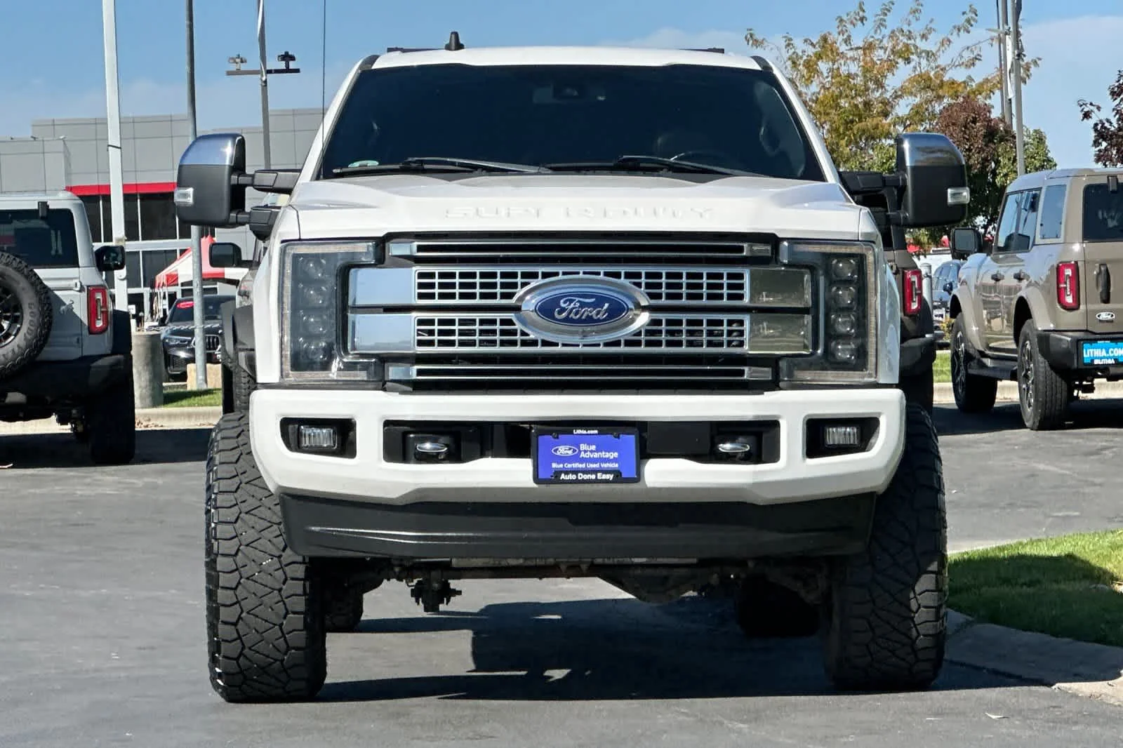 Certified Used 2019 White Platinum Metallic Tri-Coat Ford Platinum image 10