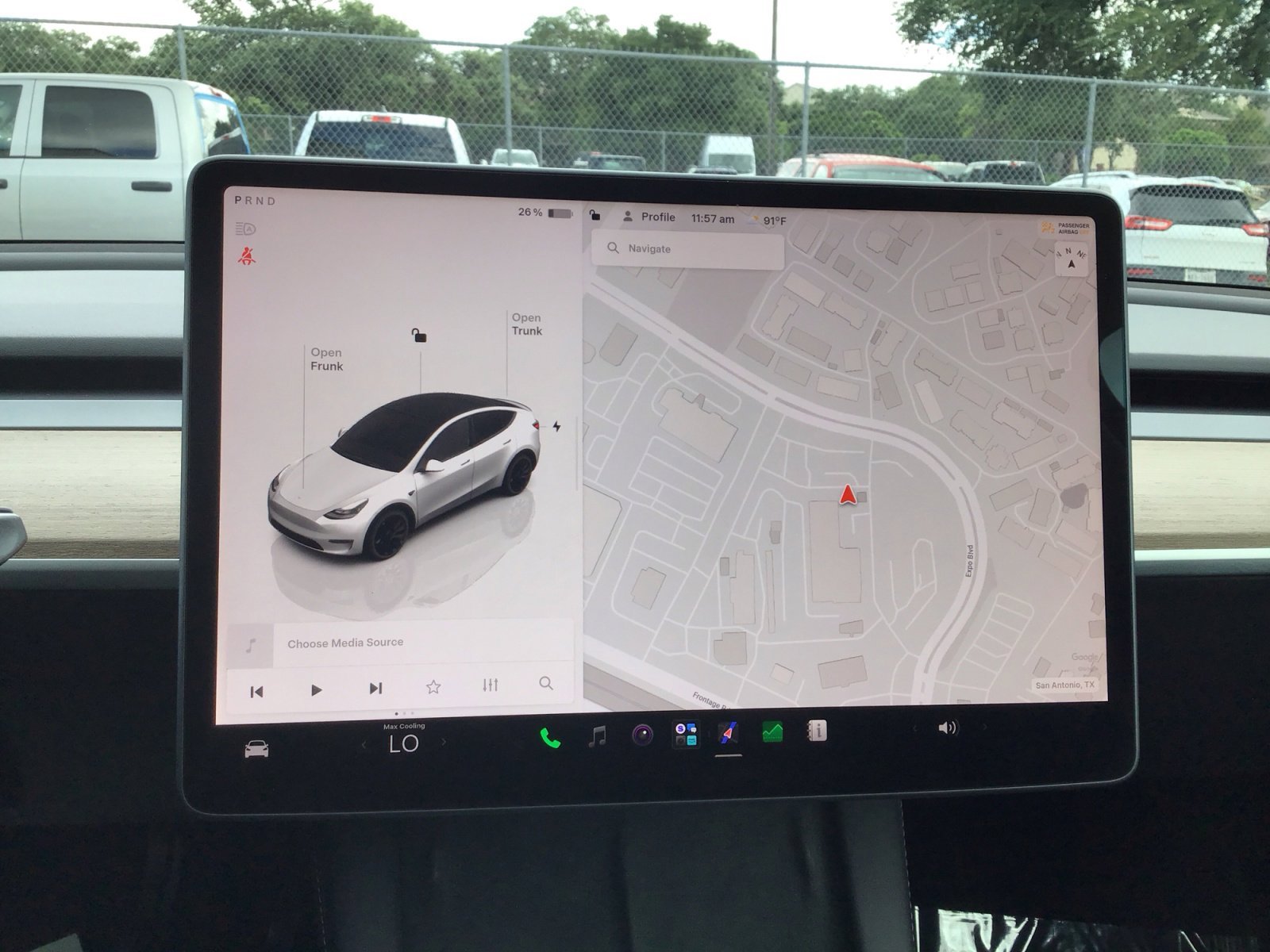 Used 2022 Pearl White Multi-Coat Tesla Performance image 3