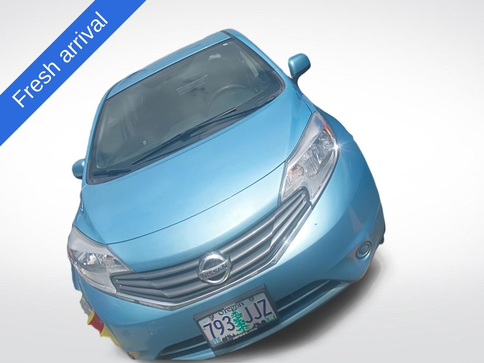Used 2014 Morningsky Blue Metallic Nissan S Plus image 1