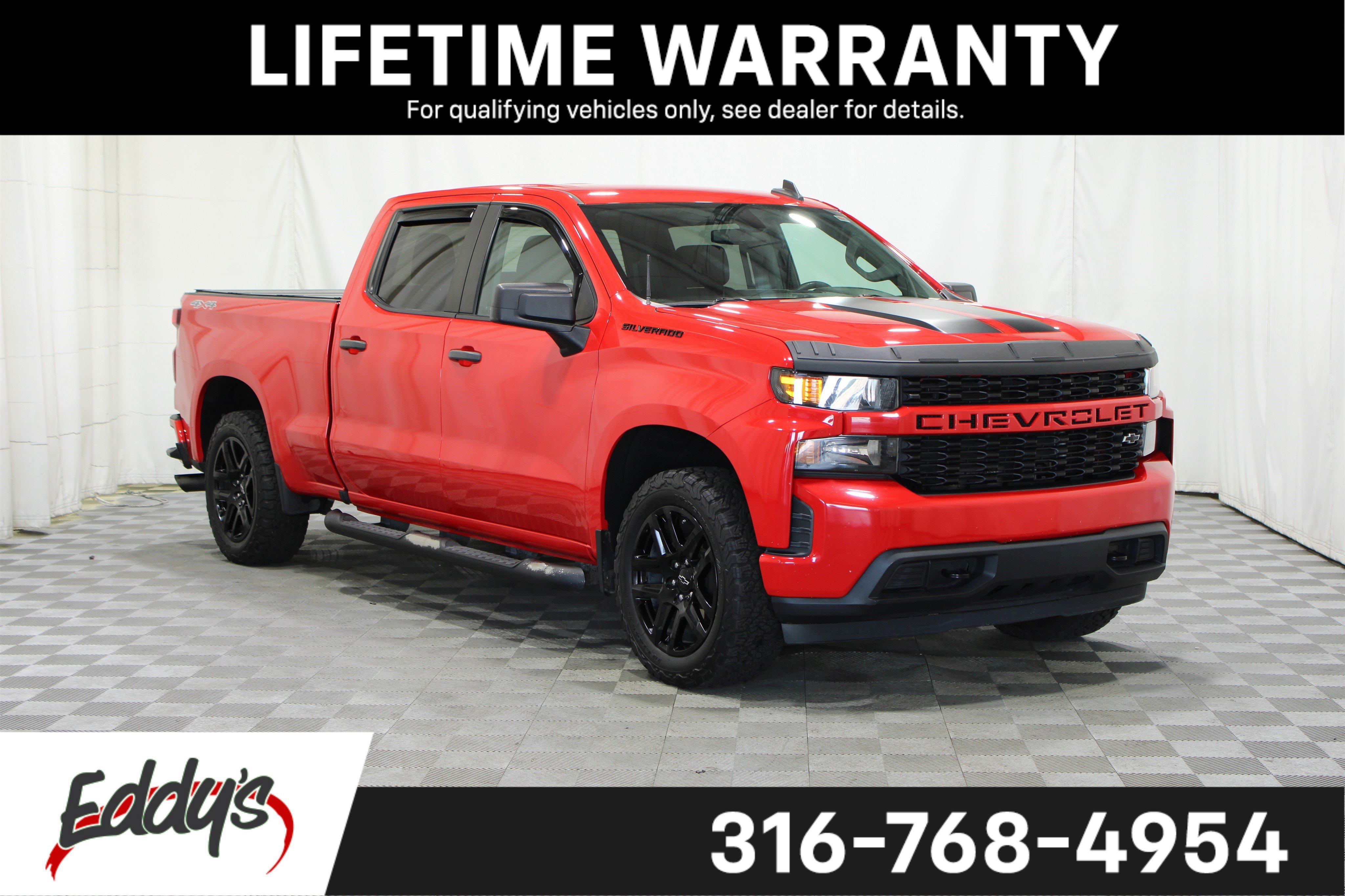 Used 2021 Red Hot Chevrolet Custom image 1