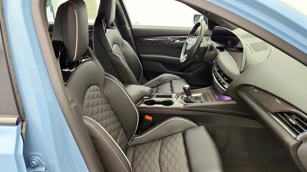 Used 2025 Drift Metallic Cadillac 4dr Sedan Blackwing w/ Precision Pkg, Parking Pkg & PDR image 24