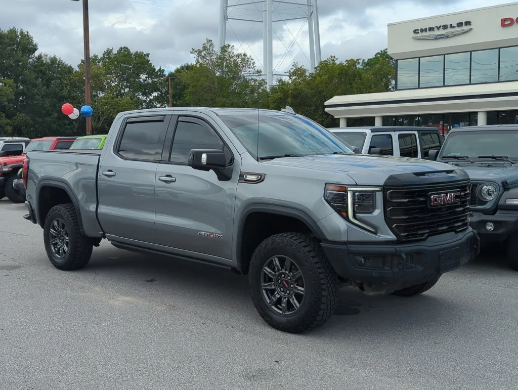Used 2024 Silver GMC AT4X image 8