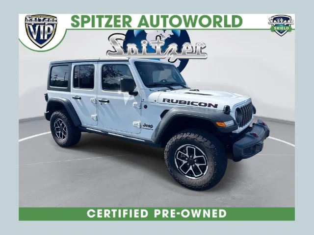 Used 2025 White Jeep Rubicon image 1